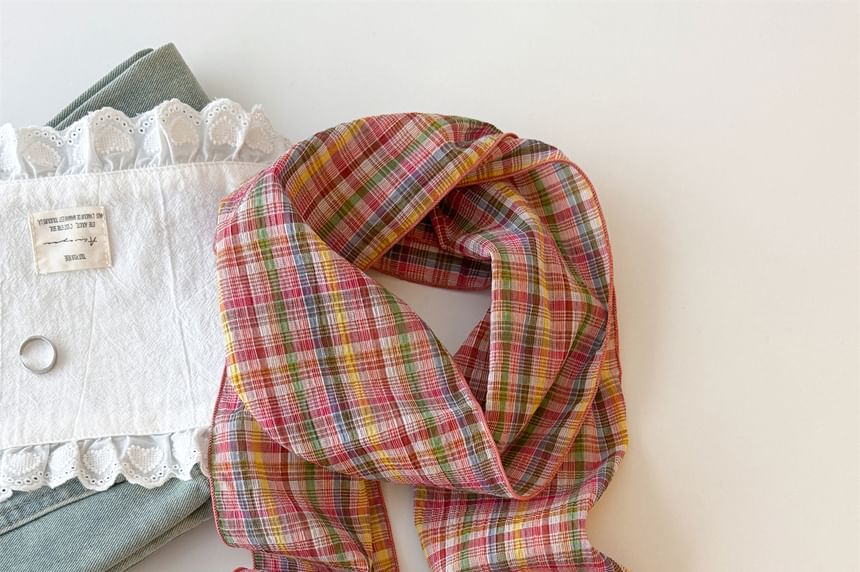 Headkerchief Scarf / Plaid