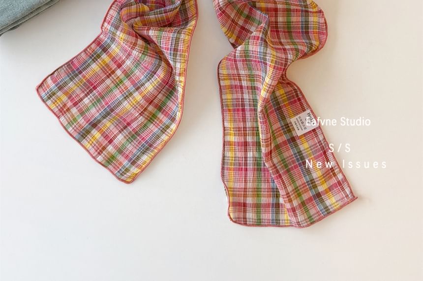 Headkerchief Scarf / Plaid