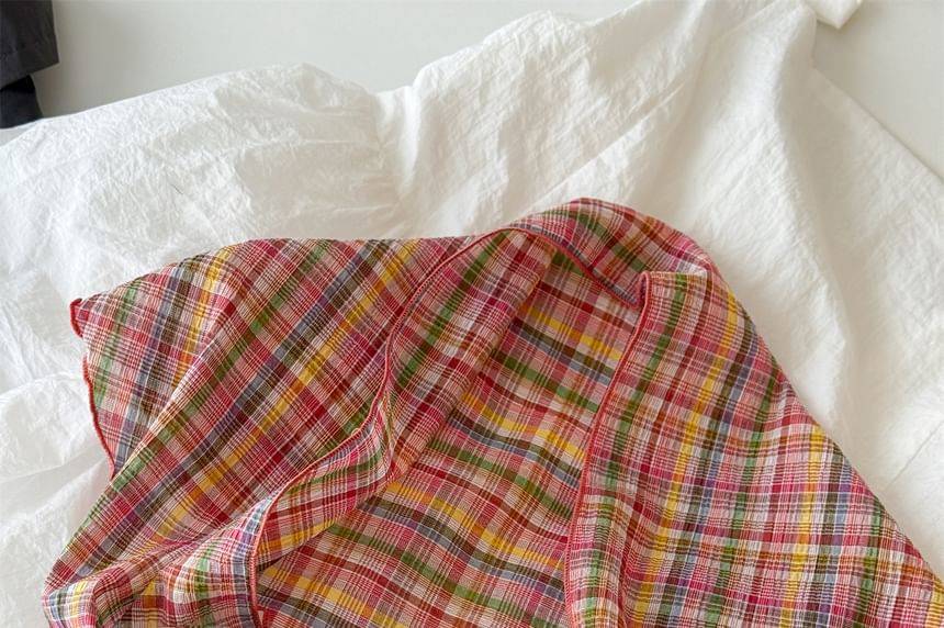 Headkerchief Scarf / Plaid