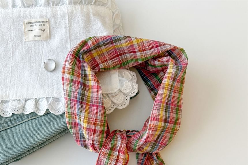 Headkerchief Scarf / Plaid