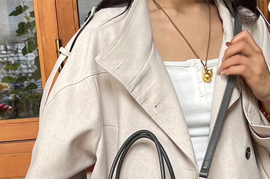 Handle Bag With Plain Faux Crossbody Top Suede Pouch