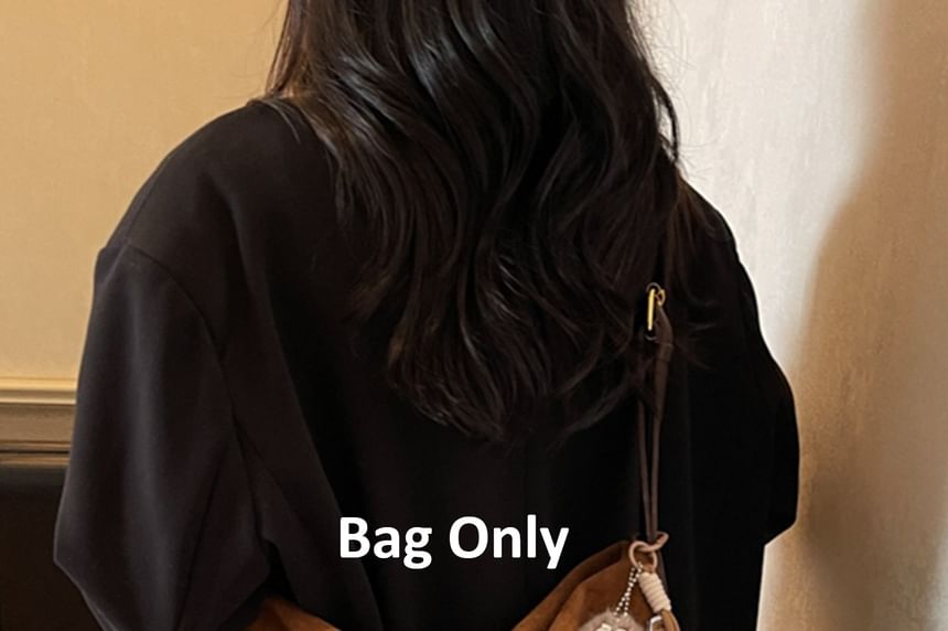 Bag Faux Tote Suede