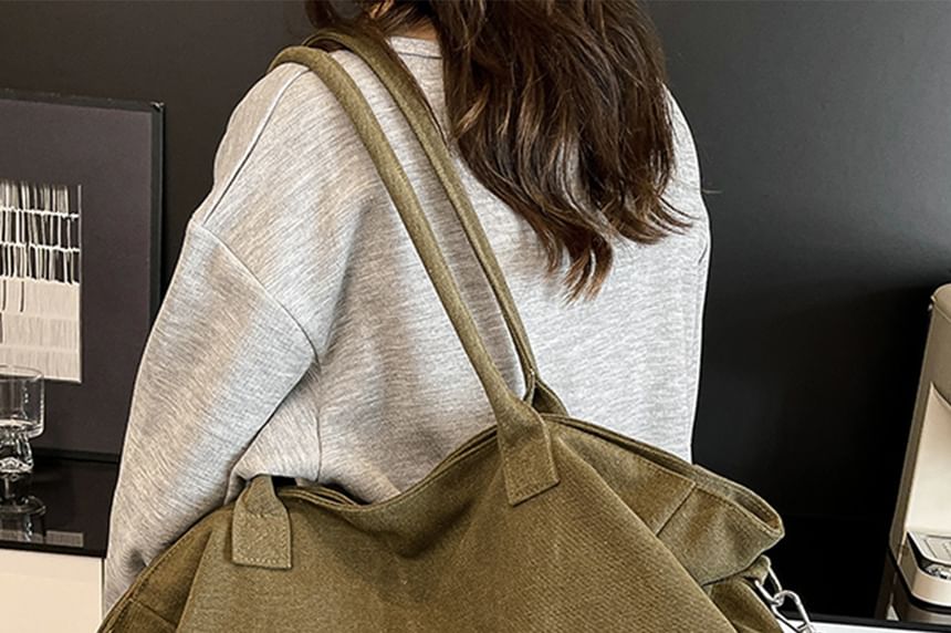 Crossbody Canvas Bag Tote
