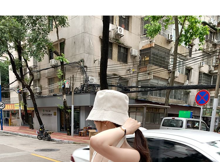 Plain Sheer Open Back Halter Slim Fit Top