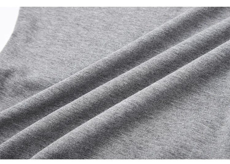 Plain Asymmetric Off-Shoulder Long-Sleeved Tee