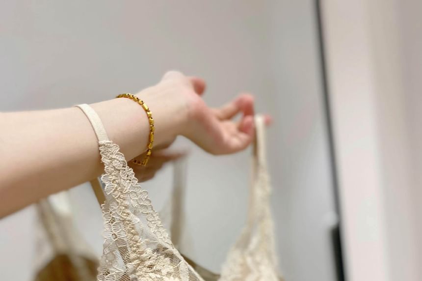 Lace Trim Bra Top
