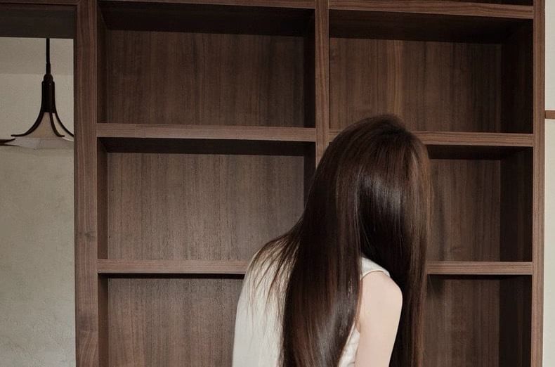 Sleeveless Crew Neck Two Tone Mesh Panel Mini A-Line Dress