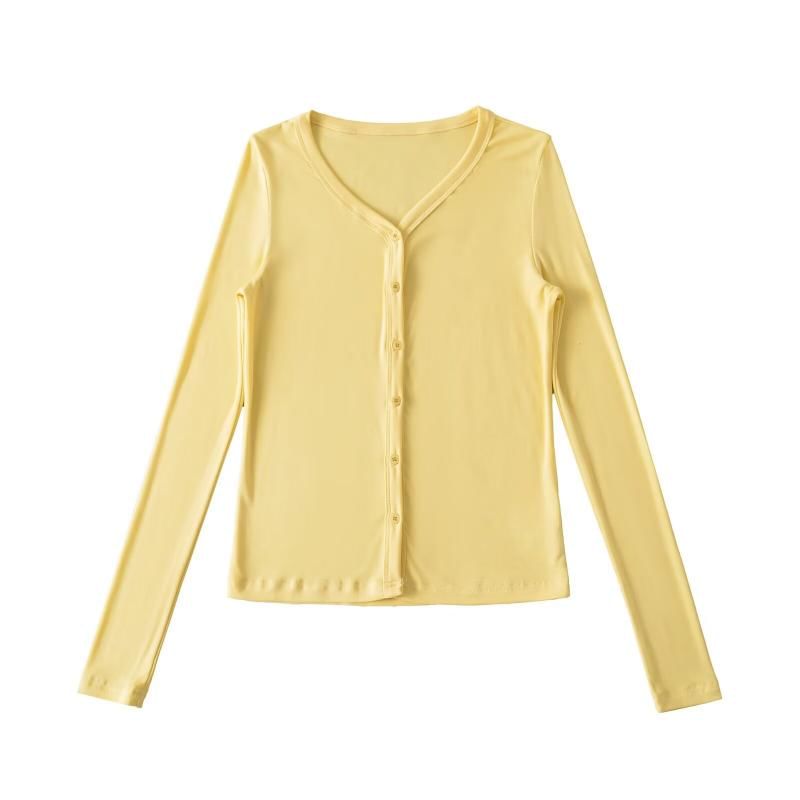 Classic V-Neck Knit Cardigan