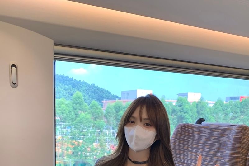 V-Neck Button-Up Tweed Jacket