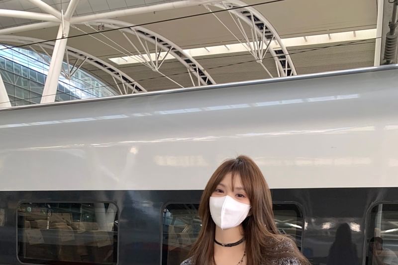 V-Neck Button-Up Tweed Jacket