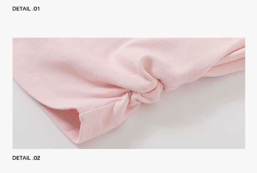 Halter Plain Top / Long Sleeve V-Neck Plain Ruched T-Shirt / High Waist Floral Print Midi A-Line Skirt / Set