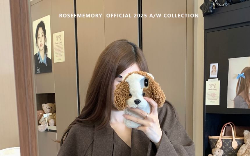 Plain Buckled Wool Jacket