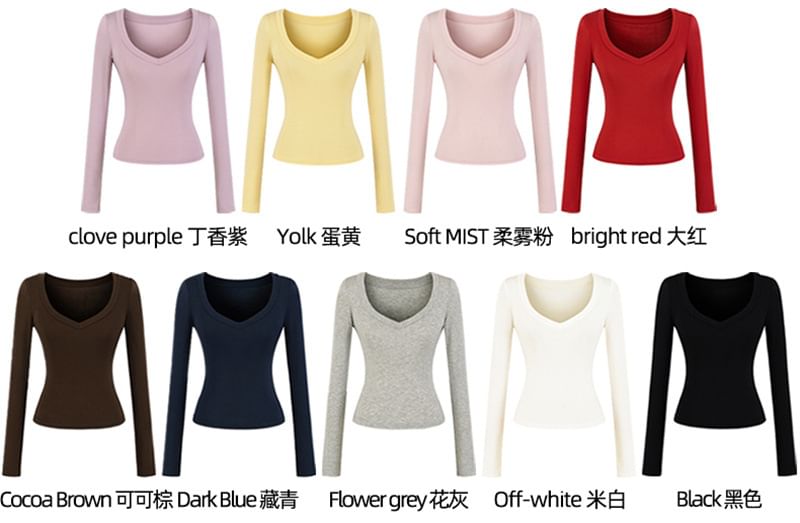 V-Neck Crop Tee & Wide Leg Sweatpants with Drawstring Set