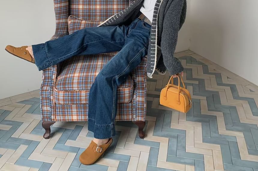 Shawl Collar Two Tone Double Breasted Cardigan