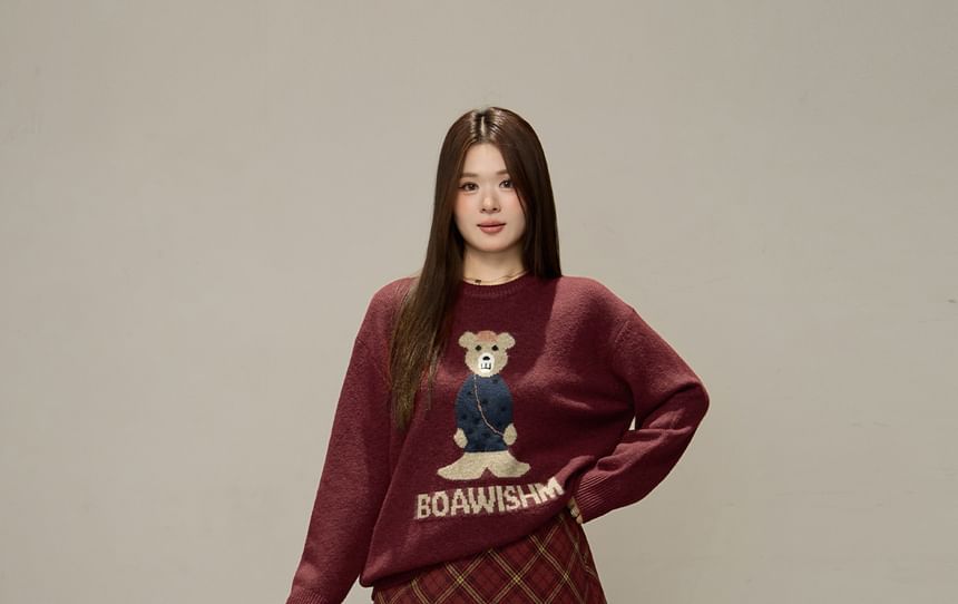 High Rise Plaid A-Line Skirt Various Designs