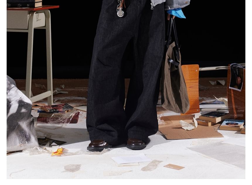 Faux Fur-Trim Hooded Wool Jacket