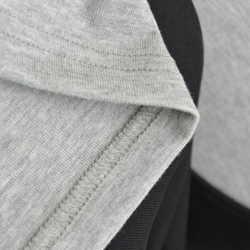 Long Sleeve Mock Neck Illusion Layered Top