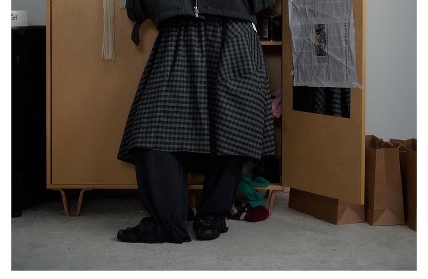 Stand-Collar Wool Coat