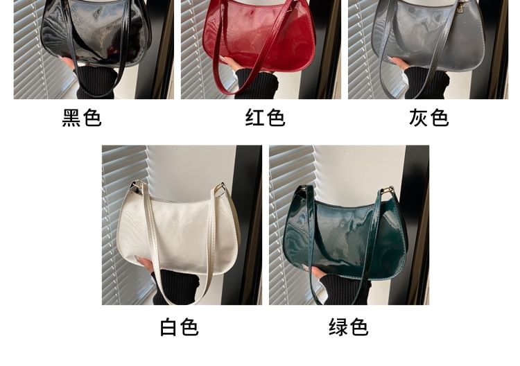 Patent Leather Shoulder Bag