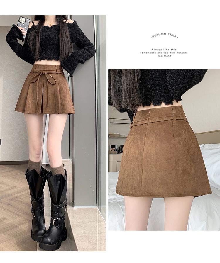 High Waist Mini Skirt