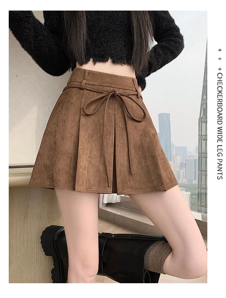 High Waist Mini Skirt