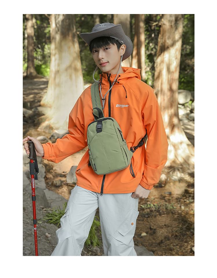 Plain Buckled Multiway Sling Bag