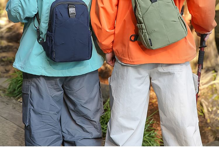 Plain Buckled Multiway Sling Bag