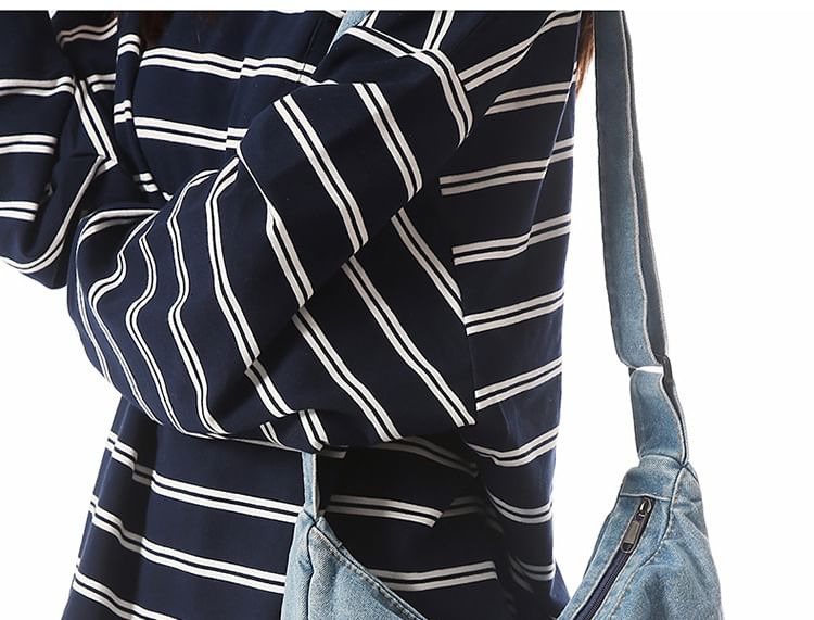 Denim Crossbody Bag