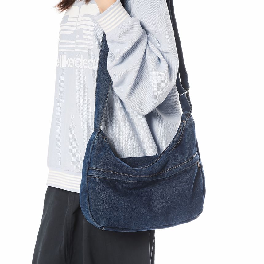 Denim Crossbody Bag