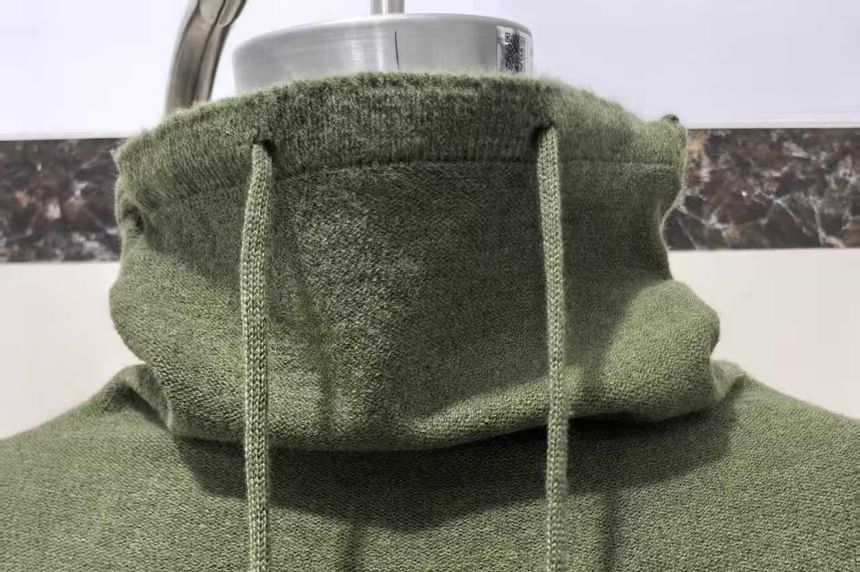Oversized Hoodie Sweater with Plain Finish