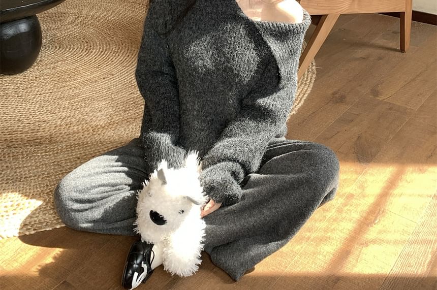 Collared Knit Sweater