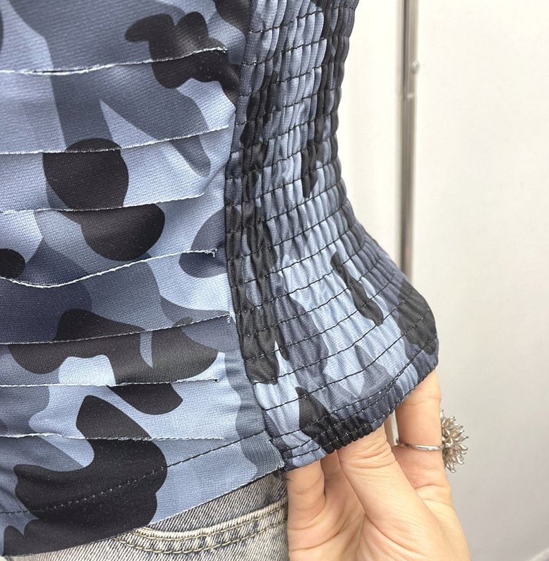 Camouflage V-Neck Cami