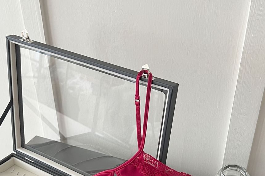 Lace Edged Bra and Panty Duo