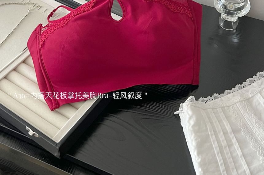 Lace Edged Bra and Panty Duo