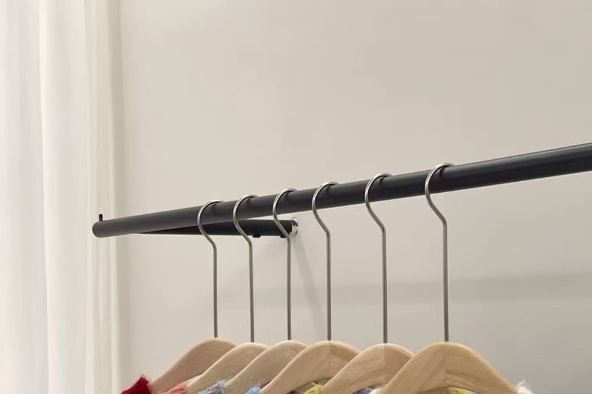 Button-Up Plain Crop Cardigan
