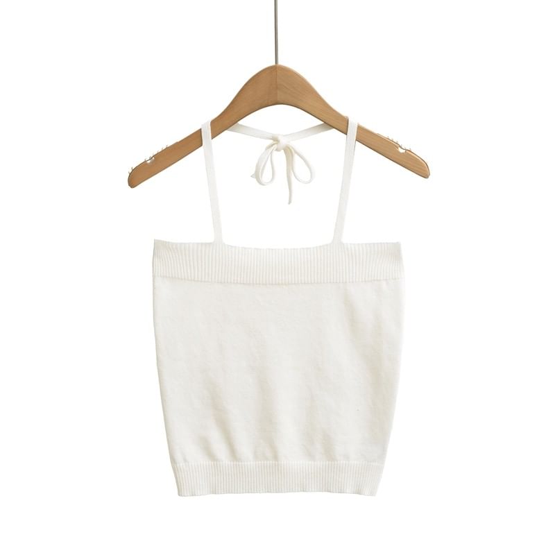 Halter Neck Crop Top