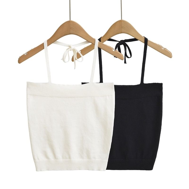 Halter Neck Crop Top