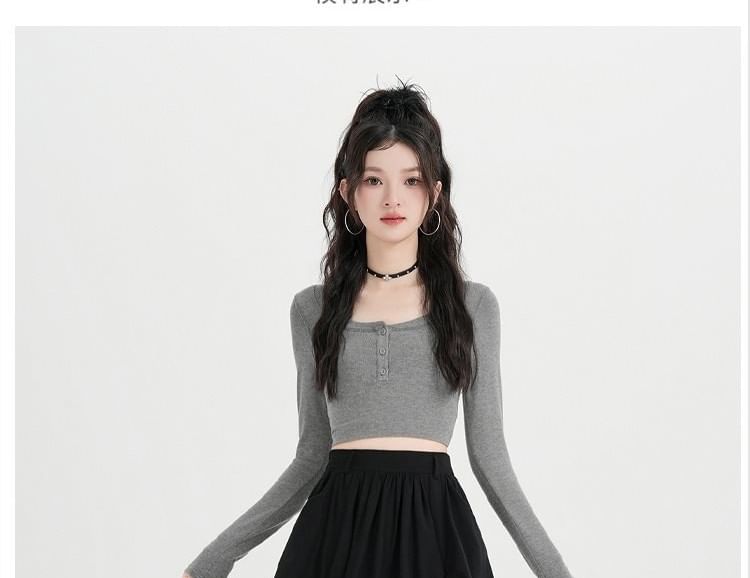 Layered Plaid Midi A-Line Skirt High Waist