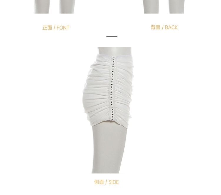 Halter Crop Top and Mini Pencil Skirt Set