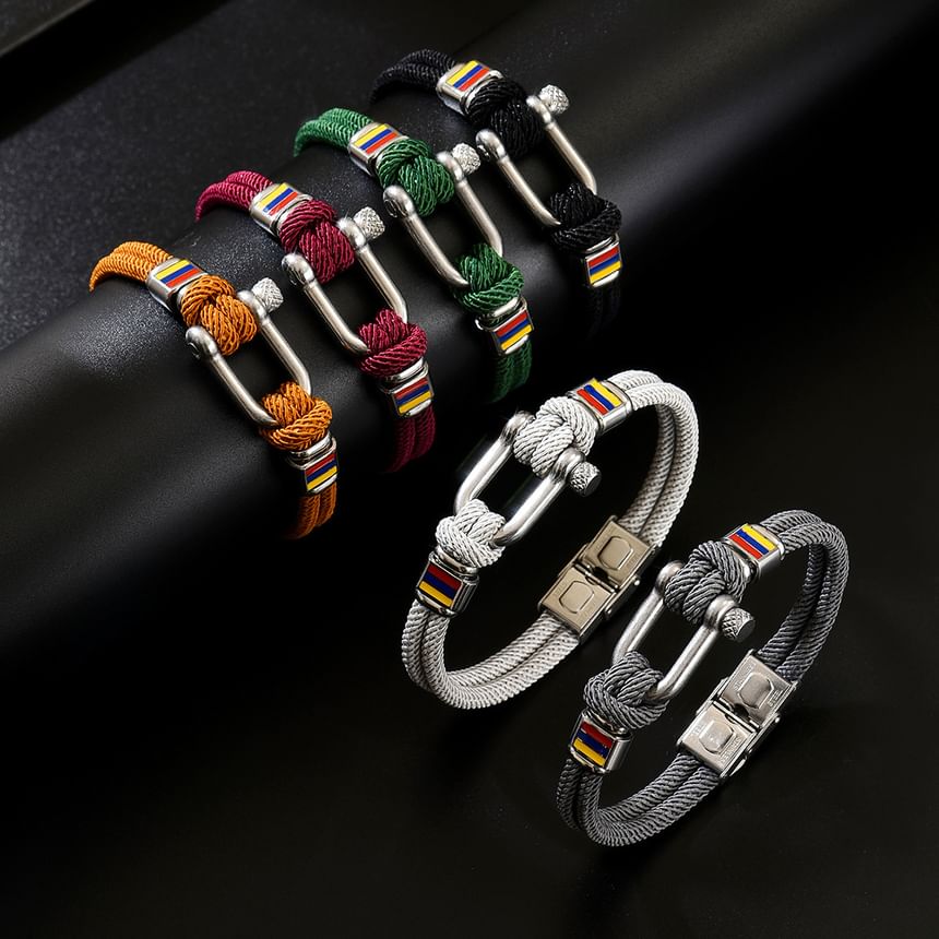 Layered Rope Bracelet