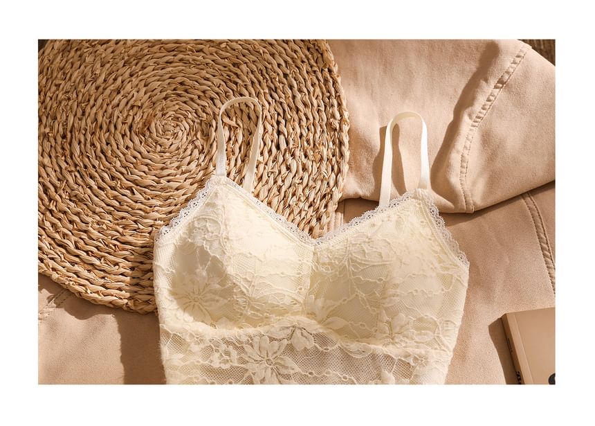 V-Neck Lace Camisole