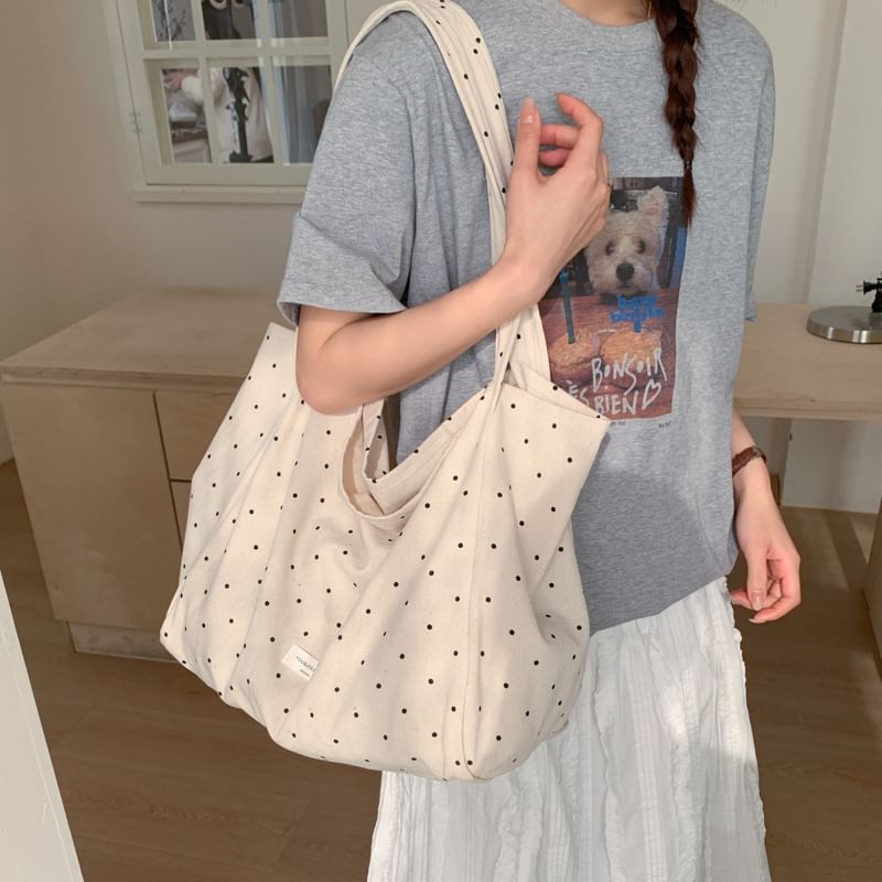 Polka Dot Tote Bag