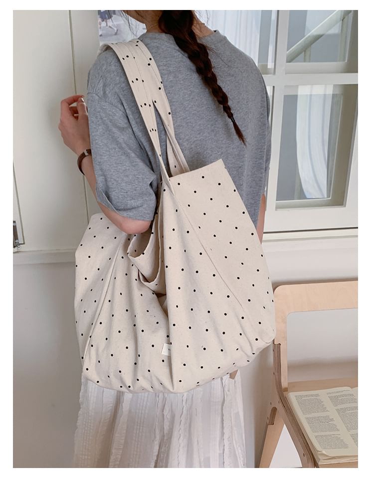 Polka Dot Tote Bag