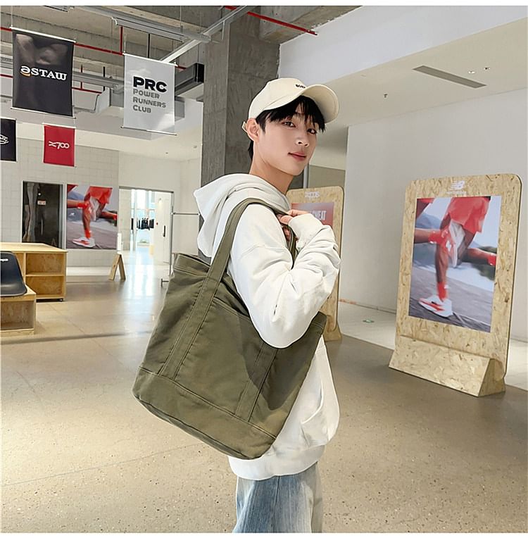Plain Canvas Tote Bag