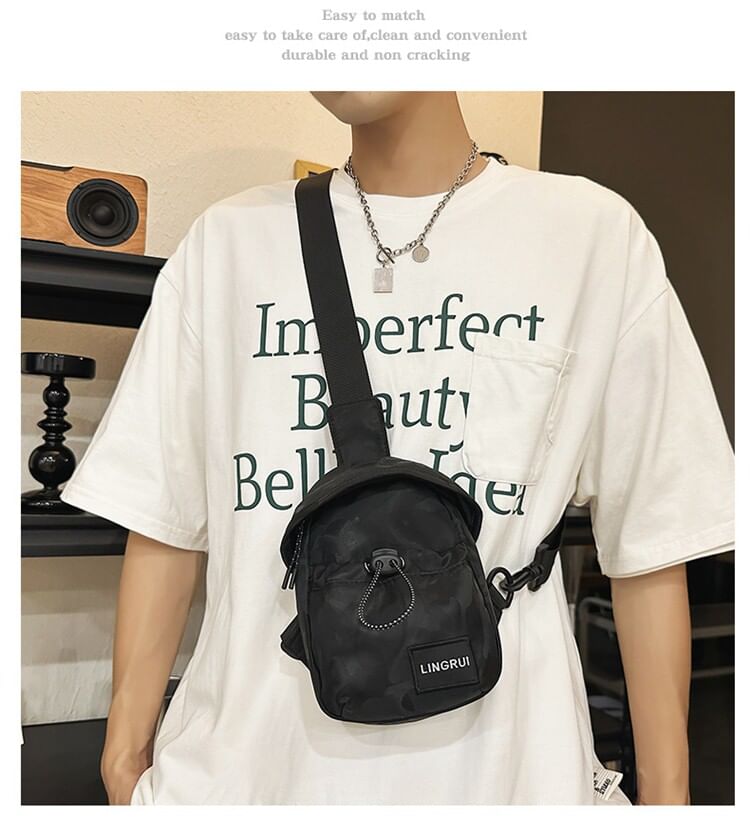 Drawstring Sling Bag