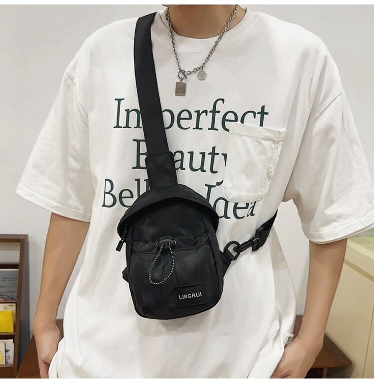 Drawstring Sling Bag