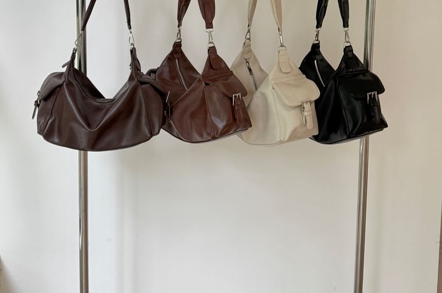 Flap Pocket Shoulder Bag