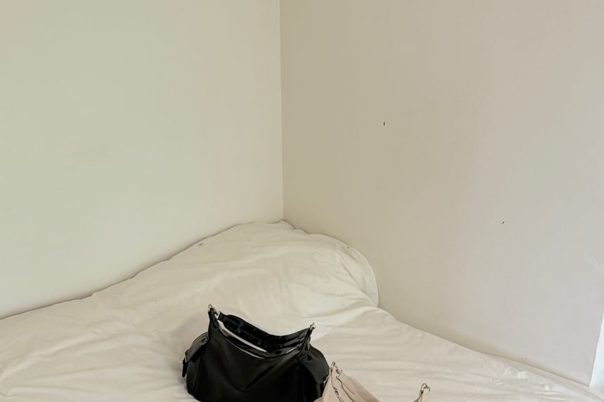 Flap Pocket Shoulder Bag