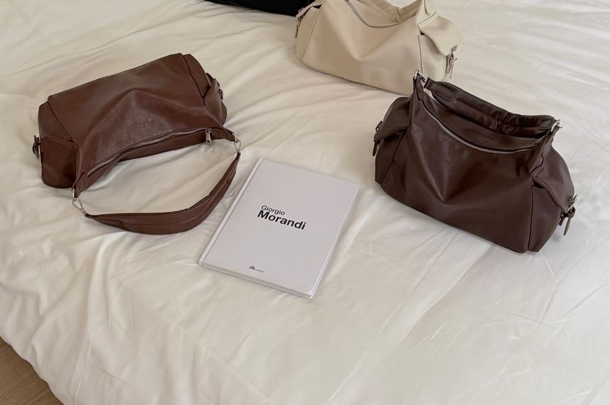 Flap Pocket Shoulder Bag