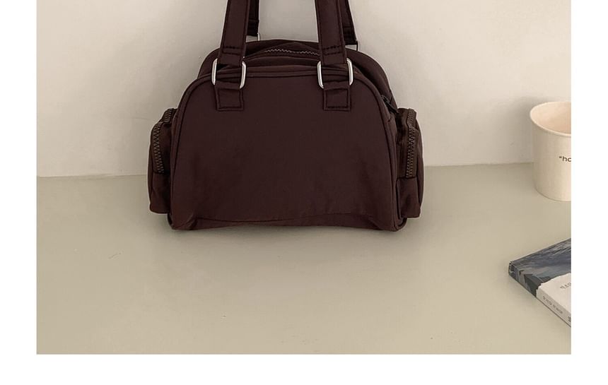 Plain Nylon Shoulder Bag